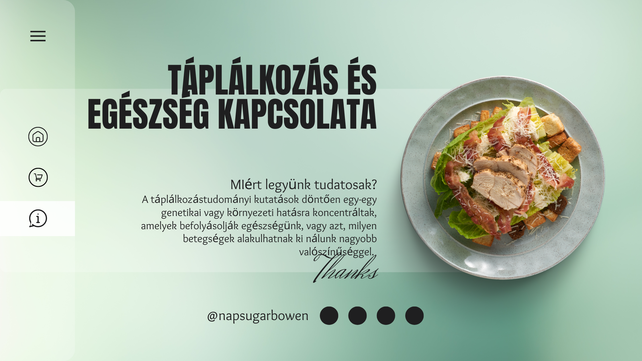 Táplálkozás és egészség kapcsolata